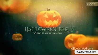 Halloween Party Promo Openers template preview