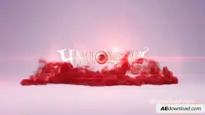 Halloween Reveal Logo Stings template preview