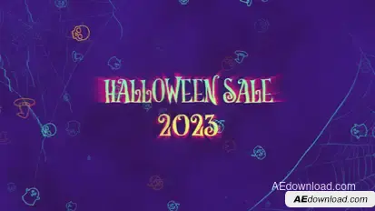 Halloween Sale Product Promo template preview