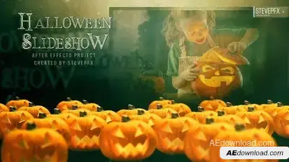 Halloween Slideshow Openers template preview