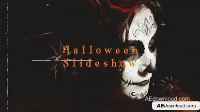 Halloween Slideshow Openers template preview