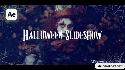 Halloween Slideshow Openers template preview