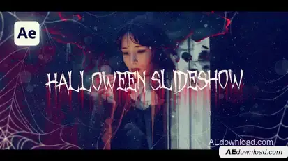 Halloween Slideshow - After Effects Openers template preview