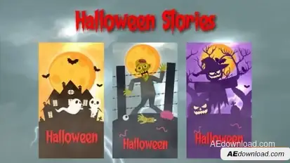 Halloween Stories Openers template preview
