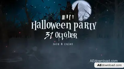 Halloween Party Openers template preview