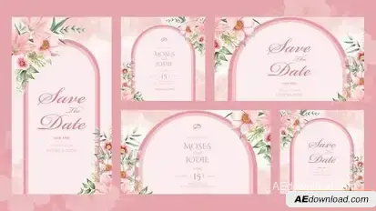 Hamburg Wedding Invitation Openers template preview