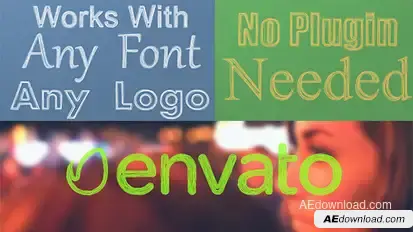 Hand Drawing Logo Toolkit Pro Openers template preview