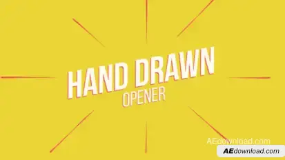 Hand Drawn Opener Openers template preview