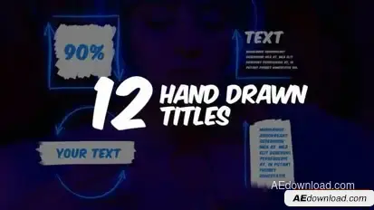Videohive Hand Drawn Titles Titles template preview