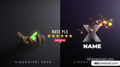 Hand Logo Reveal Logo Stings template preview
