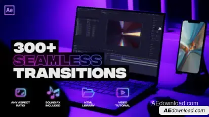 Handy Transitions Elements template preview