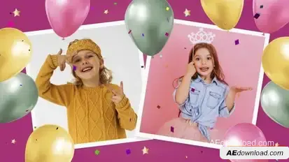 Happy Birthday 4 Openers template preview