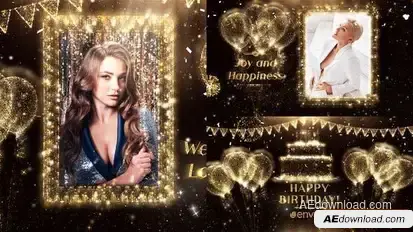 Happy Birthday Openers template preview