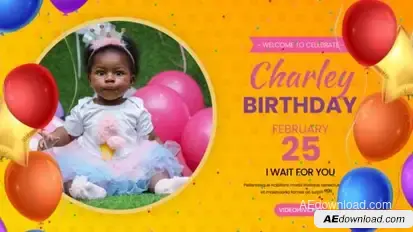 Happy Birthday Intro Openers template preview