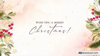 Happy Christmas & New Year Wishes Openers template preview