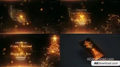 Happy Christmas and New Year Openers template preview