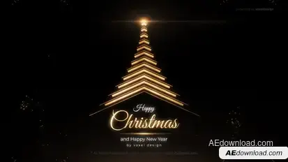 Happy Christmas Opener Openers template preview