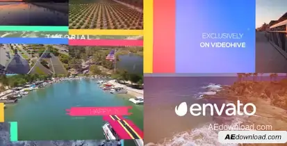 Happy Photo Montage Video Displays template preview