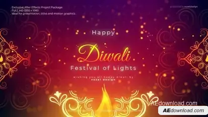 Happy Diwali Opener Openers template preview