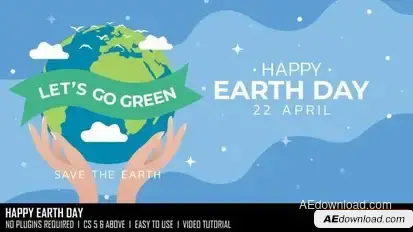 Happy Earth Day Openers template preview
