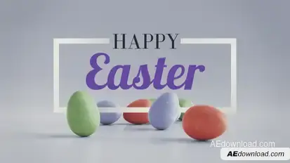 Happy Easter 2 Easter template preview
