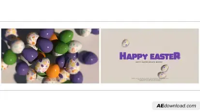 Happy Easter Easter template preview