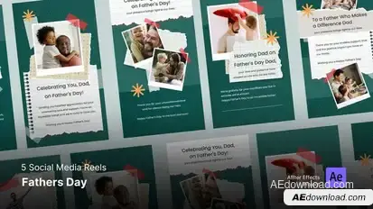 Happy Fathers Day - Instagram Reel Template Product Promo template preview