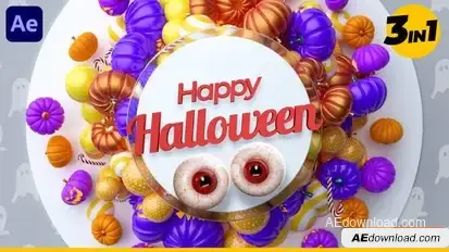 Happy Halloween Openers template preview