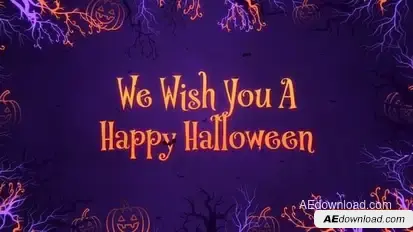 Happy Halloween Openers template preview
