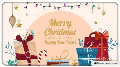 Happy Holidays Card Openers template preview
