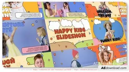 Happy Kids Opener Openers template preview