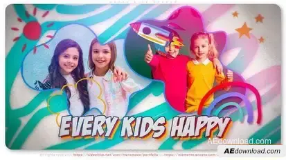 Happy Kids Opener Openers template preview