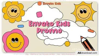 Happy Kids School Promo Openers template preview