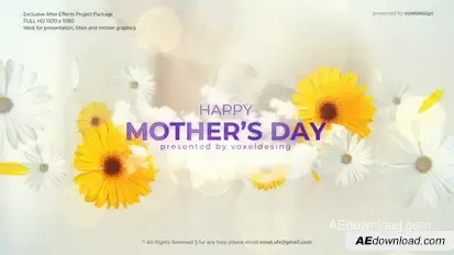 Happy Mother's Day Opener Openers template preview