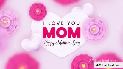 Videohive Happy Mothers Day Intro Openers template preview