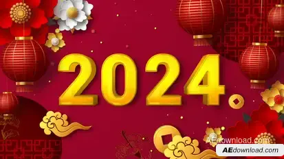Happy New Year Openers template preview