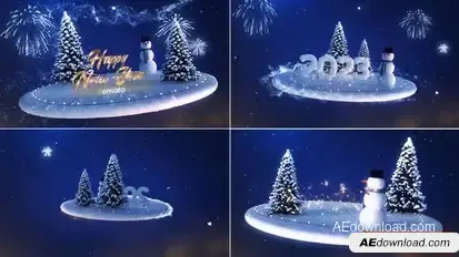 happy new year Openers template preview