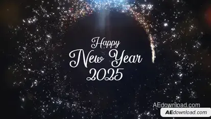 Happy New Year Titles template preview