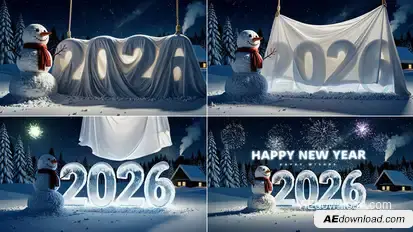 Happy New Year Openers template preview