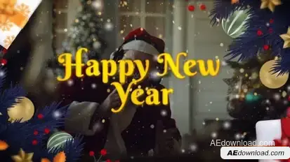 Merry Christmas Intro Openers template preview