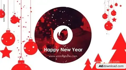 Happy New Year Logo Logo Stings template preview