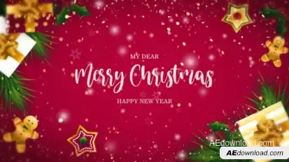 Happy New Year Slideshow Video Displays template preview