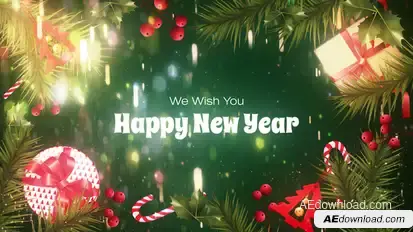 Happy New Year Wishes Titles template preview