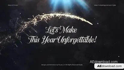 Happy New Year Wishes Titles template preview