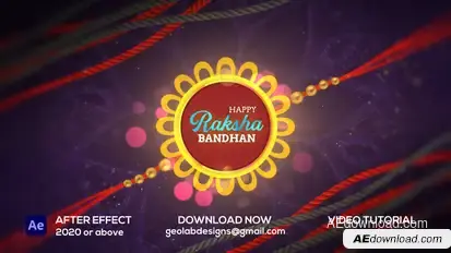 Happy Raksha Bandhan Openers template preview