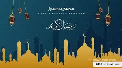 Happy Ramadan Kareem - Greeting | Opener | Intro V.01 Openers template preview