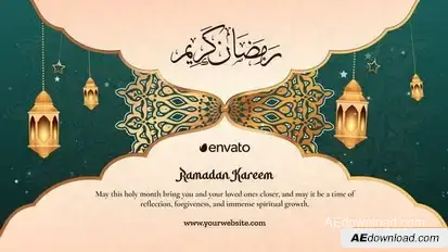 Happy Ramadan Kareem - Greeting | Opener | Intro V.04 Openers template preview