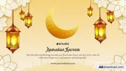 Happy Ramadan Kareem - Greeting | Opener | Intro V.06 Openers template preview