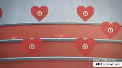 Happy Valentines Day Elements template preview