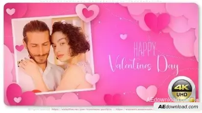 Happy Valentines Day Beautiful Presentation Openers template preview